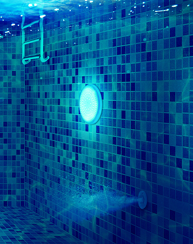 Underwater atmospheric LED lighting designs